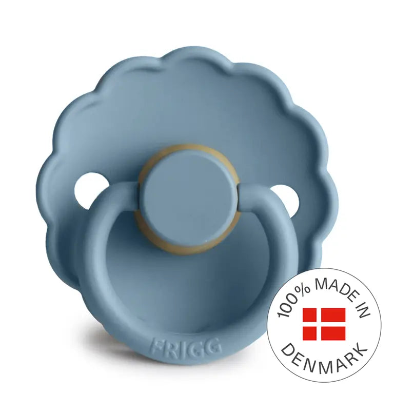 Blå napp FRIGG till Babybox -Navy sky BYMINI