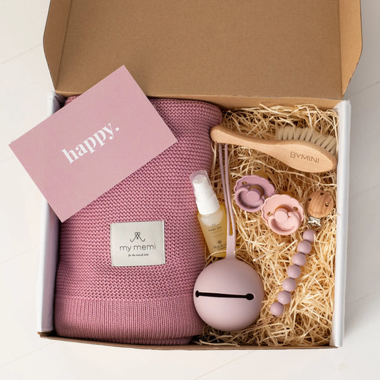 Fardig presentbox Babybox -Vintage blush BYMINI